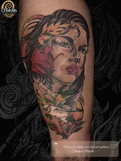 Spiritual Symbol Tattoo